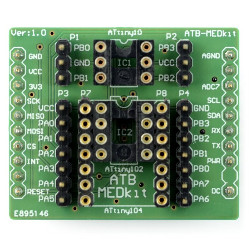 Atnel ATB-MEDkit - Entwicklungsboard für ATtinas AVR