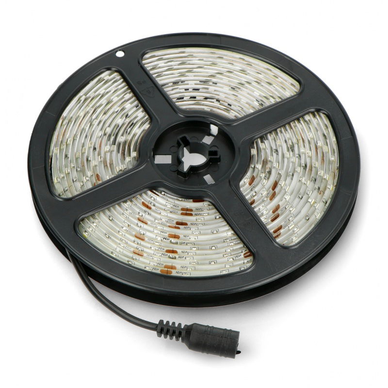 Set: LED-Streifen SMD3528 IP65 4,8 W, 60 LEDs / m, neutrale