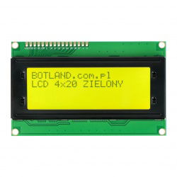 LCD-Anzeige 4x20 Zeichen grün - justPi