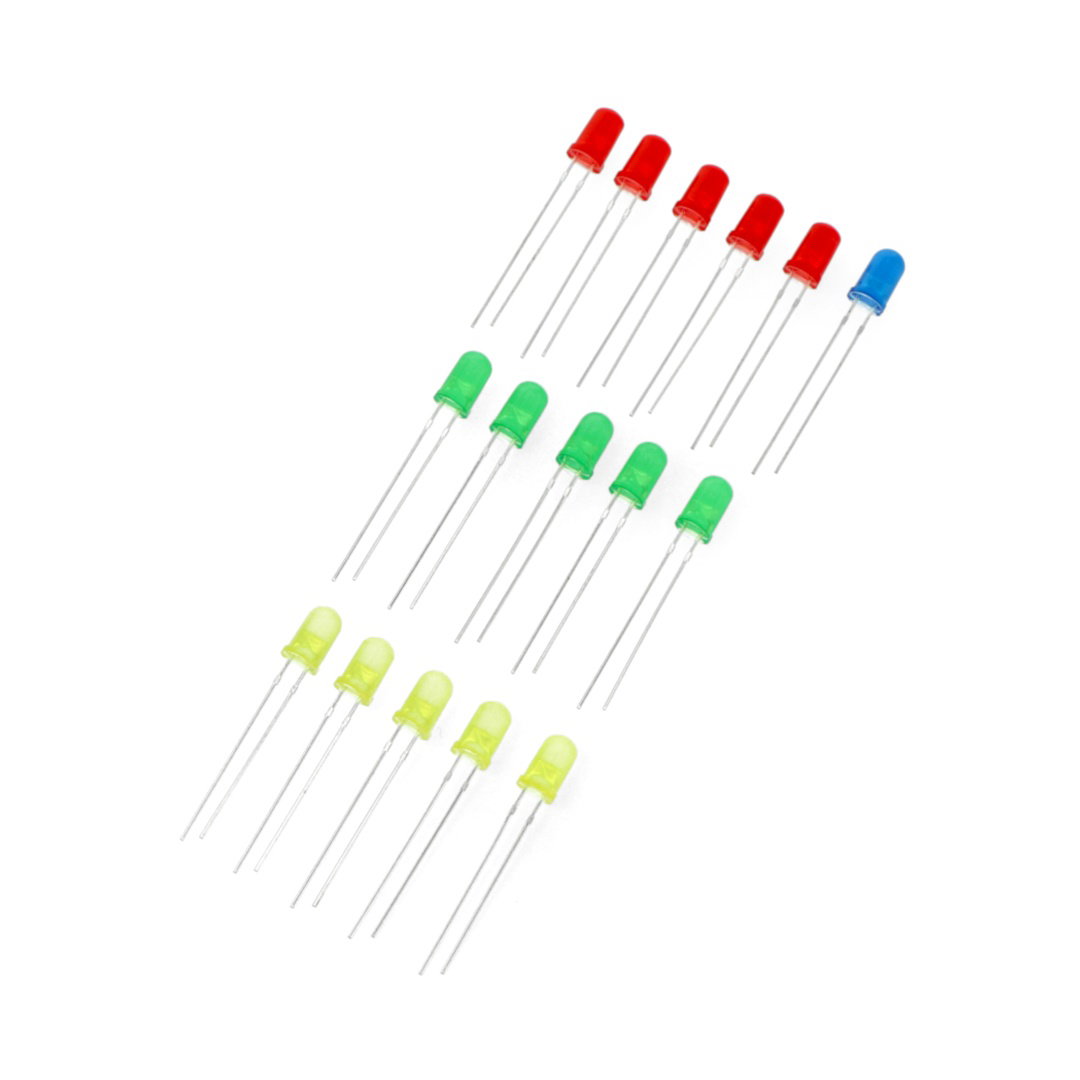 Ein Satz 5mm LEDs - justPi - 16St