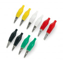 Krokodilklemmen-Set 35mm - 10St