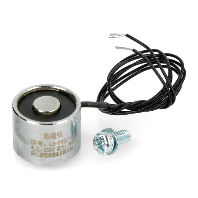 Elektrohaftmagnet 24V 2,5W 3kgf