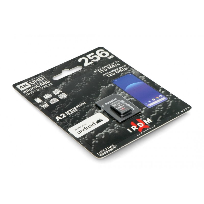Goodram IR-M2AA microSD 256GB 170MB/s UHS-I Klasse U3