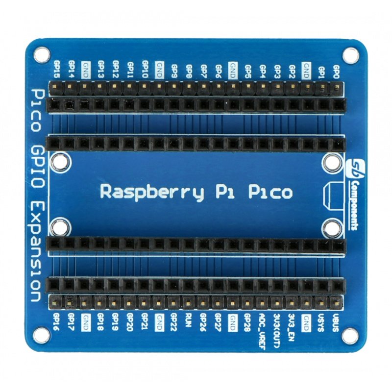 Raspberry Pi Pico GPIO Expansion Board – Overlay für Raspberry