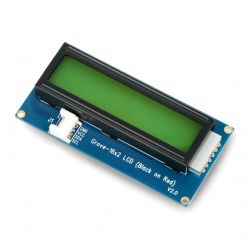 Grove - LCD 2x16 I2C v2.0 rot-schwarz mit Hintergrundbeleuchtung