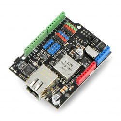 Ethernet- und PoE-Schild – W5500 – Ethernet- und PoE-Schild für Arduino – DFRobot DFR0850