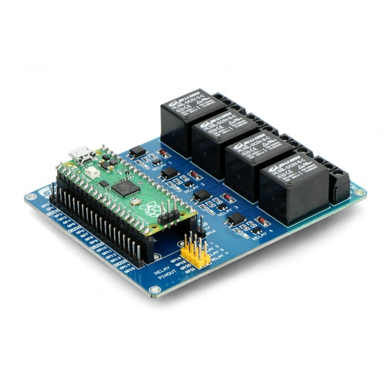 Raspberry Pi Pico Relay Board - Relaismodul für Raspberry Pi