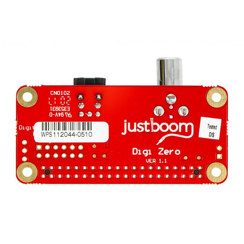 JustBoom Digi Zero - Soundkarte für Raspberry Pi Zero