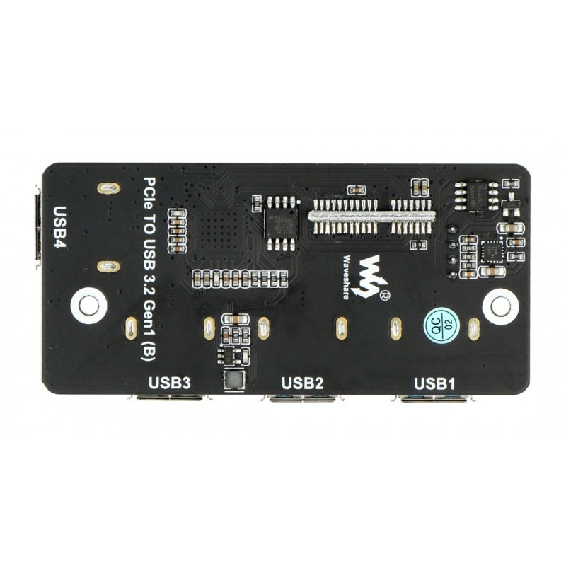 PCIe zu USB 3.2 HUB 4x USB Adapter - kompatibel mit Raspberry