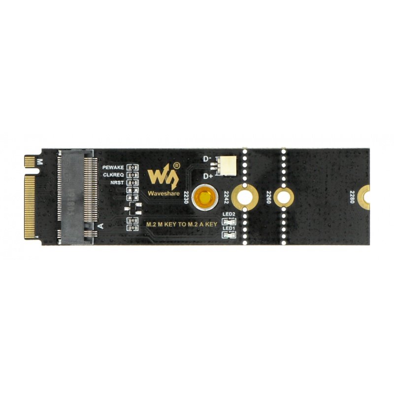 M.2 Key M to Key A Adapter mit USB-Unterstützung - für Geräte