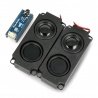 Audioerweiterung + 2x 5W Lautsprecher für Raspberry Pi Pico - - zdjęcie 1