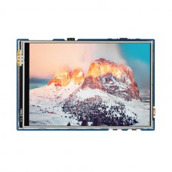 Resistiver IPS-Touchscreen LCD 3,5 '' 480x320px + Audio - SPI -