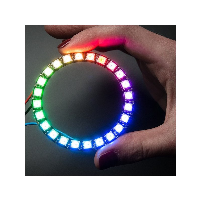 Adafruit NeoPixel Ring - RGB-LED-Ring 24 x WS2812 5050