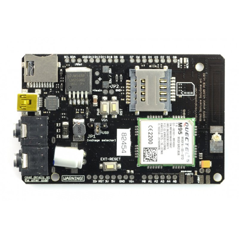 A-GSM II Shield GSM / GPRS / SMS / DTMF v.2.105 - für Arduino