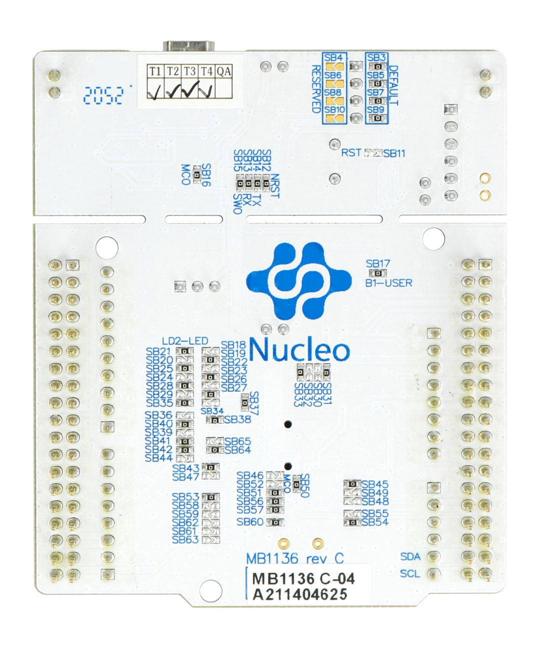 Stm32 Nucleo F401re Stm32f401re Arm Cortex M4 Botland Robotikgeschäft