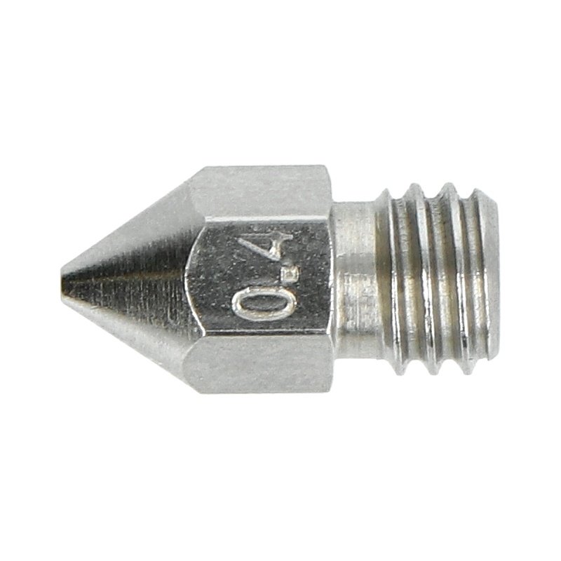 Düse 0,4 mm MK8 - 1,75 mm Filament - Edelstahl