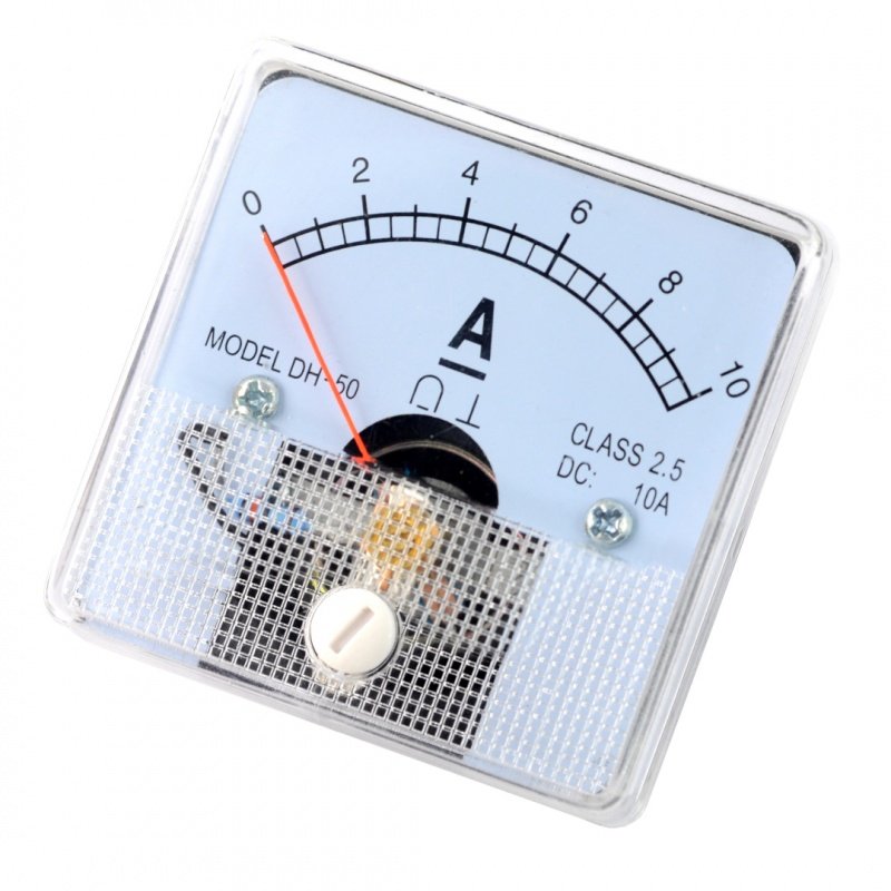 Analoges Amperemeter - Panel DH-50 - 10A