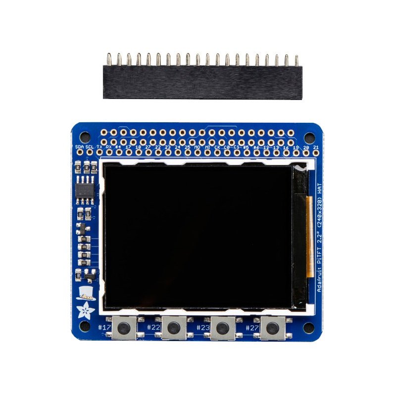 PiTFT Hat Mini Kit - Display 2,2 '' 320x240 für Raspberry Pi