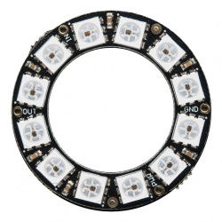 NeoPixel Ring - RGB-LED-Ring 12xWS2812 - Adafruit 1643