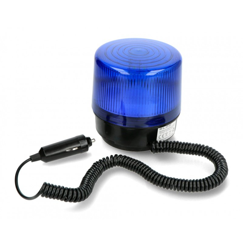 Magnet-Signallampe - LED 12V - blau