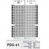 Universalplatine PDU61 - THT PC, D-SUB, doppelseitig - zdjęcie 2