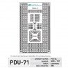 Universalplatine PDU71 - SMD - zdjęcie 2