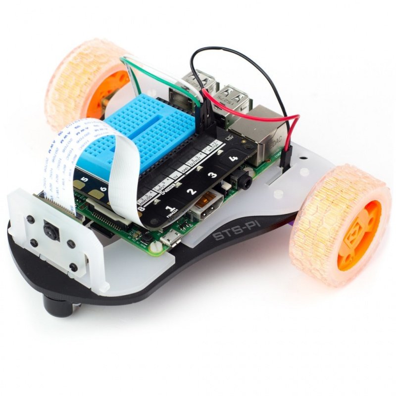 STS-Pi - Roving Robot 2WD - 2-Rad-Roboterchassis für Raspberry