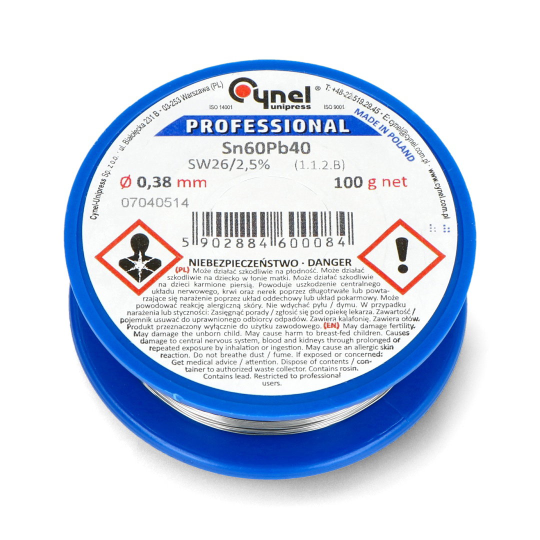 Zinn Cynel LC60 100 g / 0,38 mm