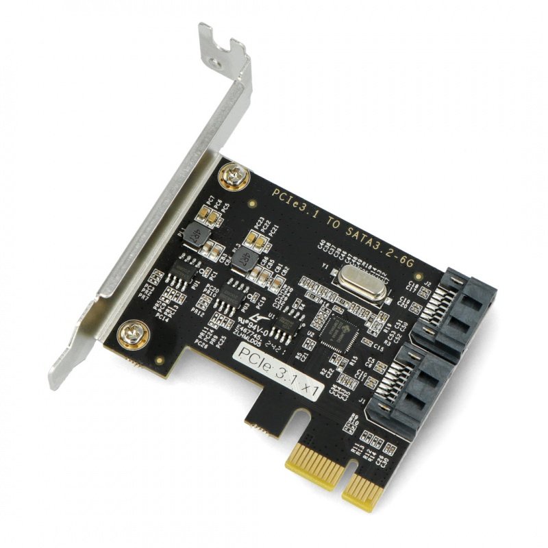 ROCKPro64 - 2x SATA3 Erweiterungskarte für PCI-e 3.1