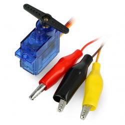 Servo - Mikro - 180 Grad - Krokodilklemmen - Kitronik 25105
