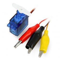 Servo - Mikro - 360 Grad - Krokodilklemmen - Kitronik 25111