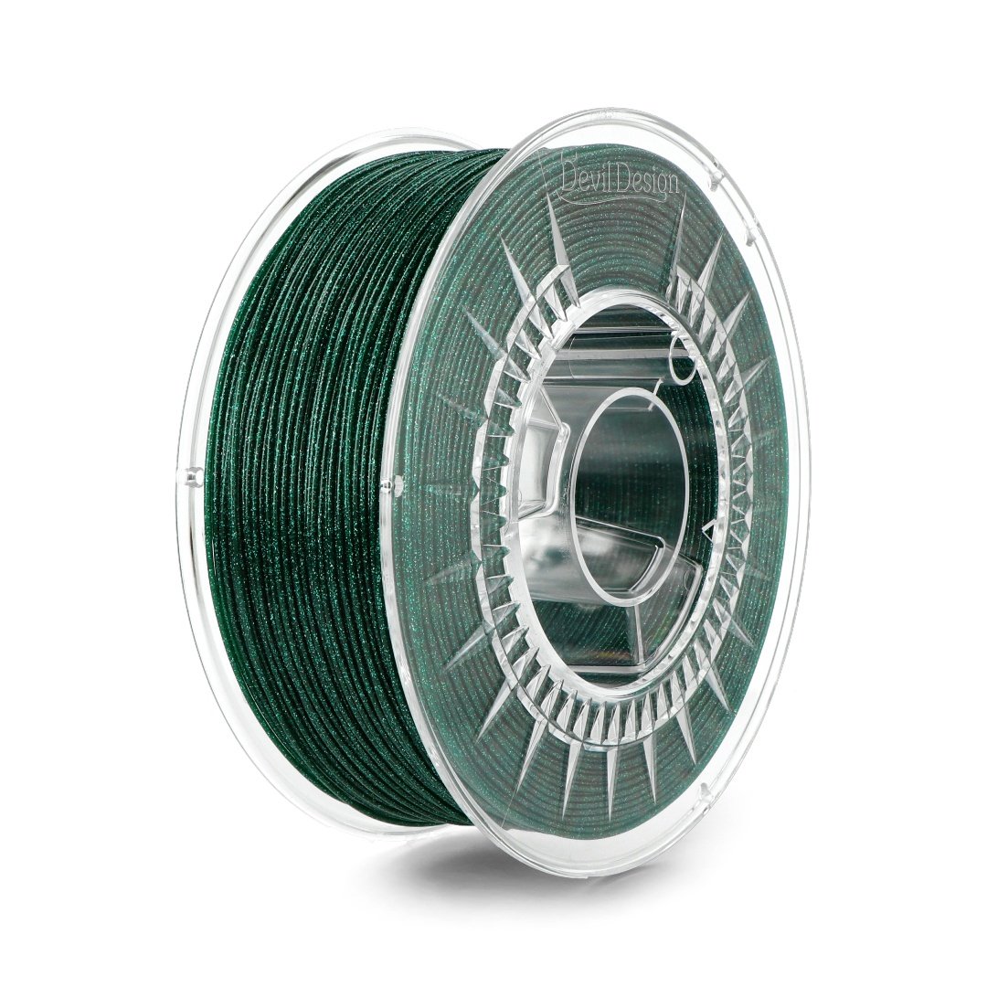 Filament Devil Design PLA 1,75 mm 1 kg - Galaxy Green