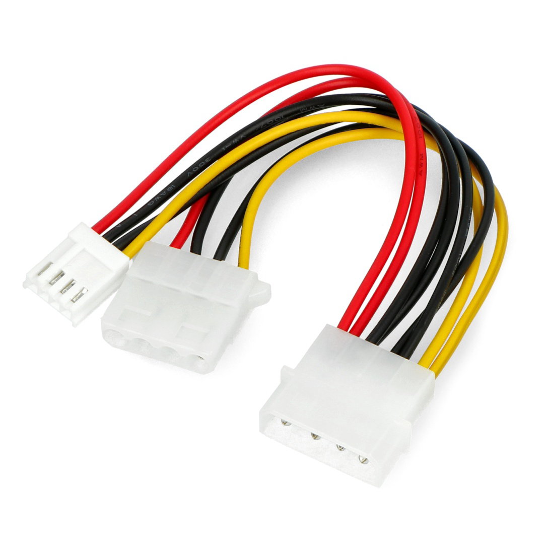 Molex zu Mini-Molex + Molex-Netzkabel – 15 cm
