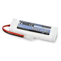 NiMH Redox 5000mAh 7,2V-Paket