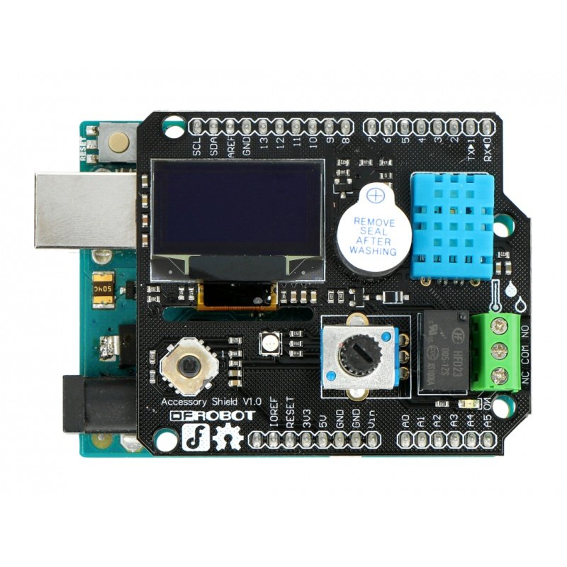 DFRobot Accessory Shield für Arduino und Bluno