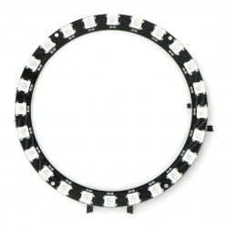RGB-LED-Ring WS2812B 5050 x 24 LEDs - 90 mm