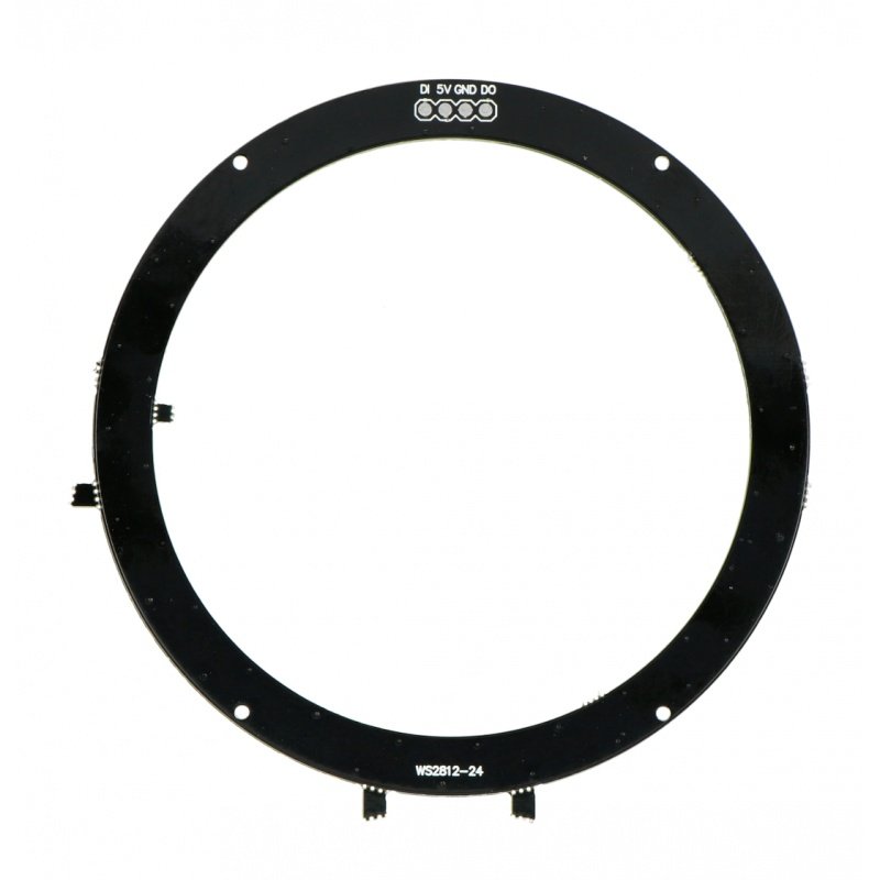 RGB-LED-Ring WS2812B 5050 x 24 LEDs - 90 mm