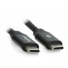 Lanberg USB C - USB C 2.0 schwarz Premium QC 4.0 PD 1,8 m Kabel - zdjęcie 4