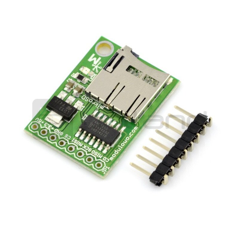 Miniatur-microSD-Kartenleser mit Puffer und Stabilisator - MOD-13