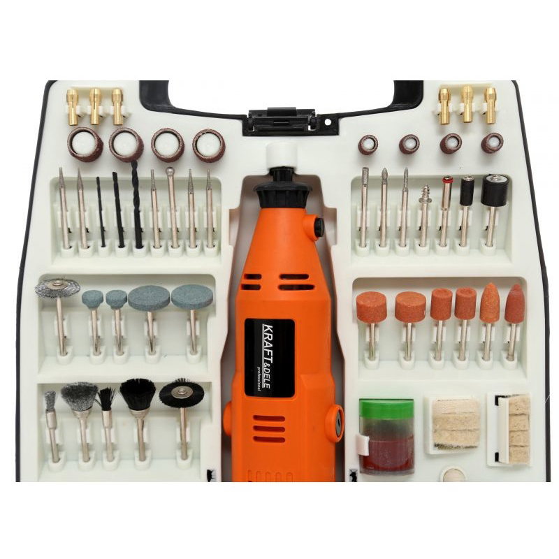 Minischleifer - Bohrmaschine Dremel 270W + Zubehör - 235