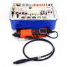 Minischleifer - 270 W Bohrer + Zubehör - 218 Elemente - KD10751 - zdjęcie 1