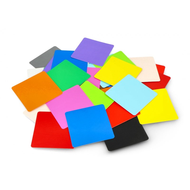 Farbige Karten für die Codiermatte - 1000 Stück