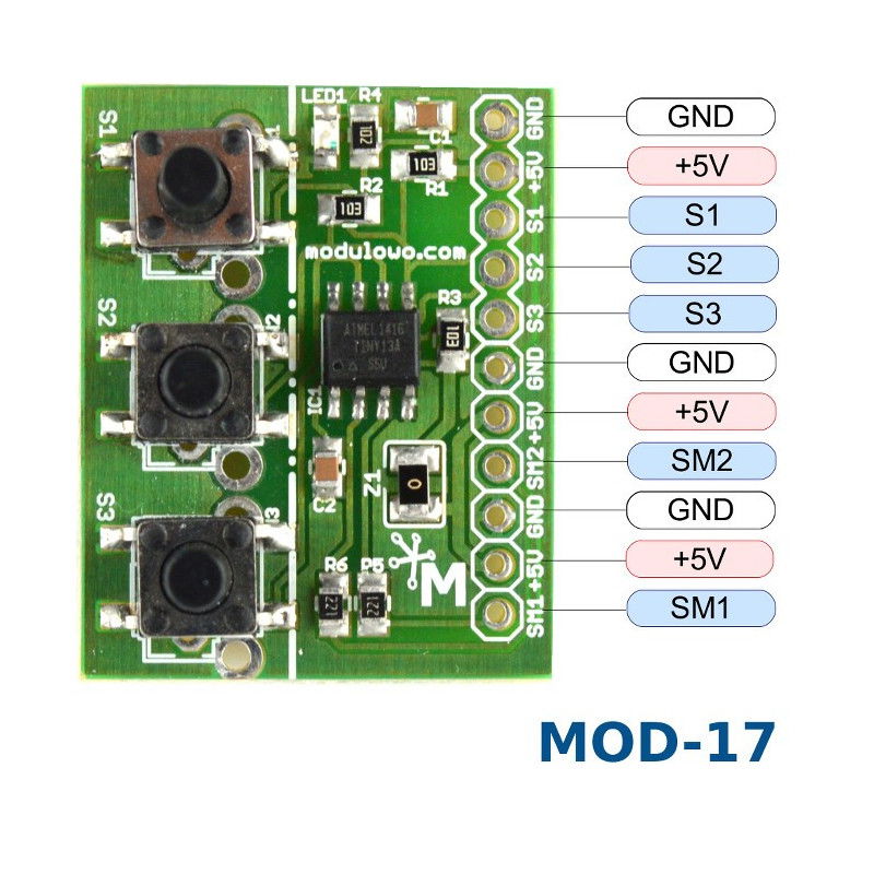 2-Kanal-Servotreiber - MOD-17