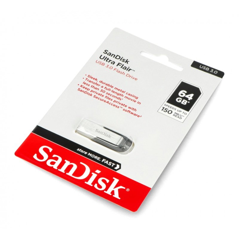 SanDisk Ultra Flair - USB 3.0 Pendrive 64GB