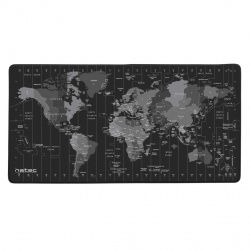 Maxi-Mauspad - Natec Time Zone Map - 80x40cm