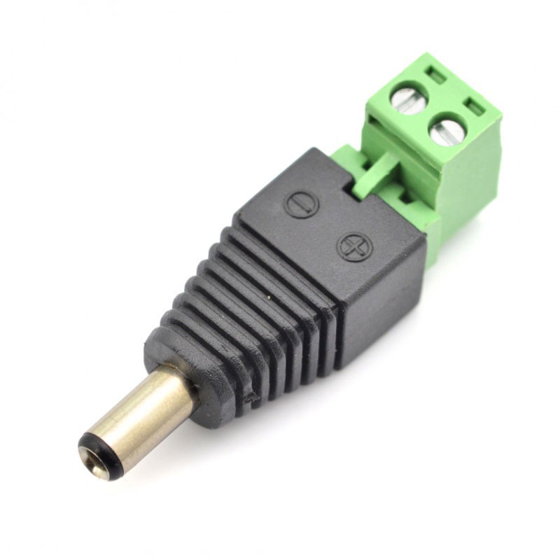 DC-Stecker 5,5 x 2,5 mm mit Schnelltrennstecker - 5 Stk