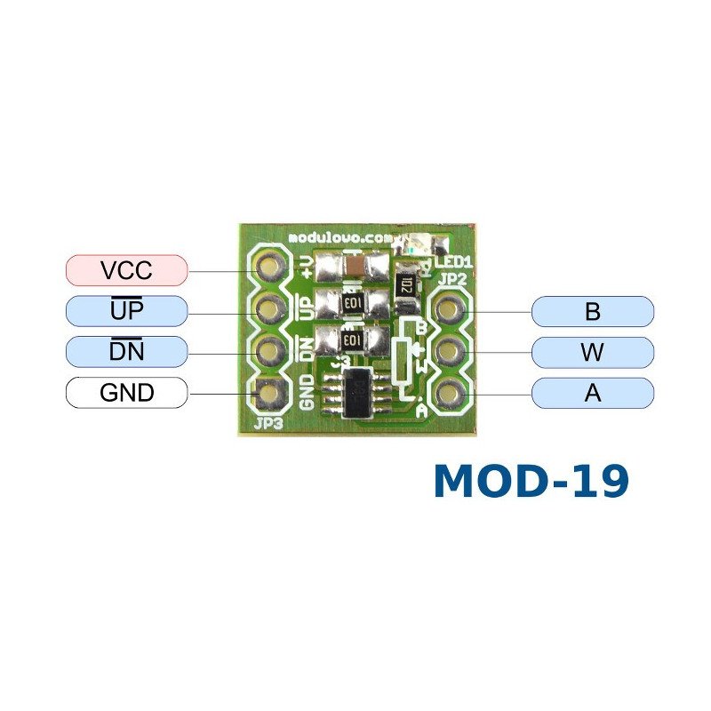 Miniatur-Digitalpotentiometer - MOD-19