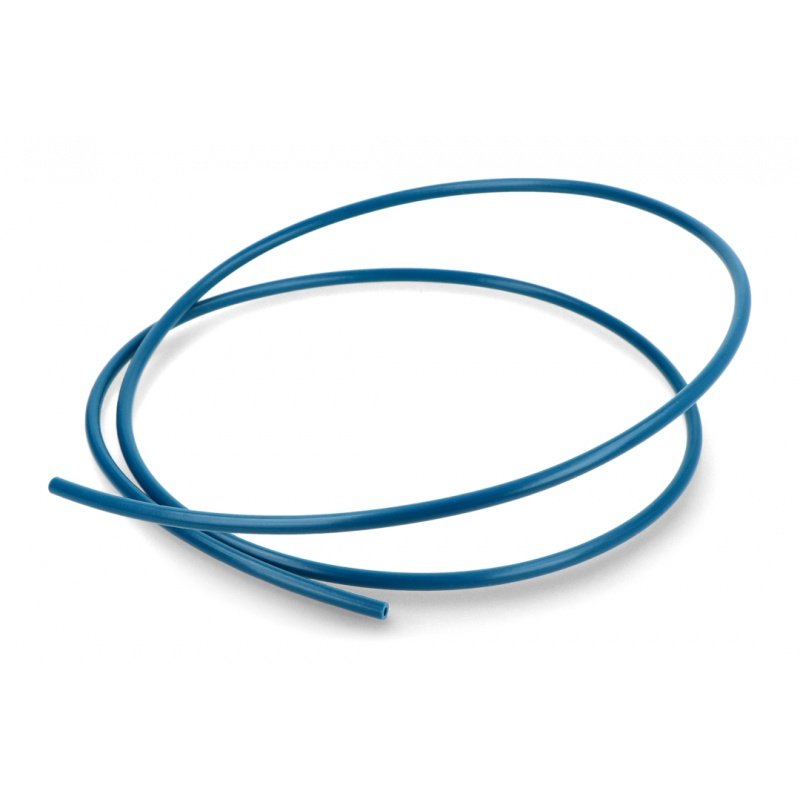 PTFE Steinbockschlauch - blau - Filament 1,75 mm - 1 m