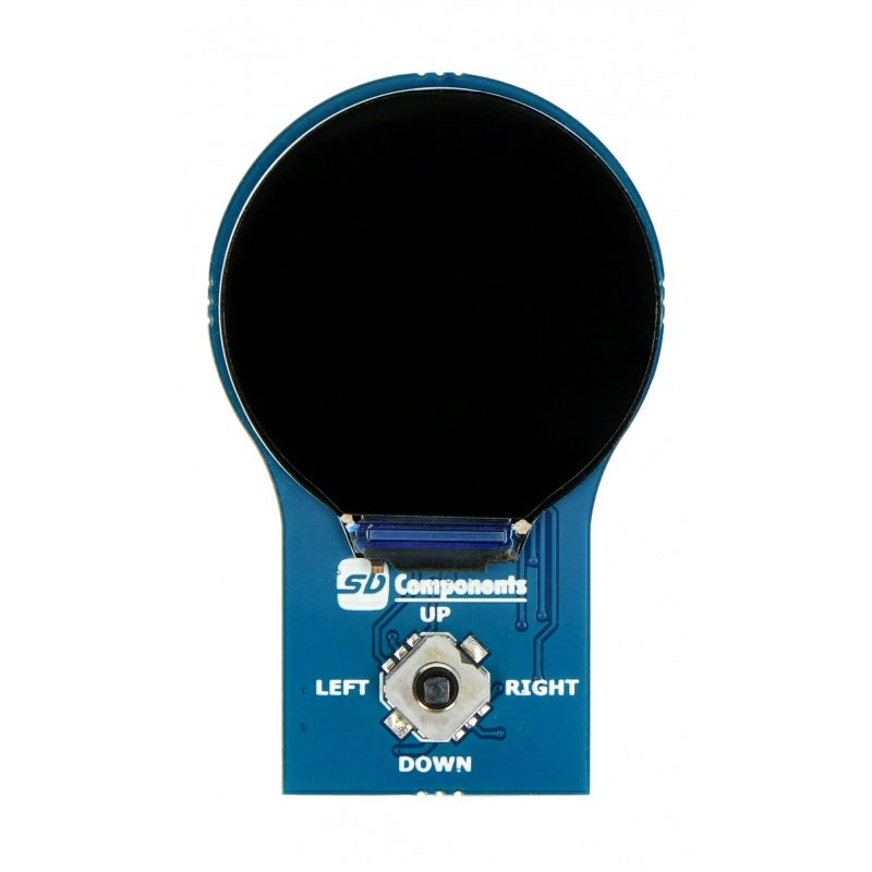 Shield HAT mit einem runden LCD-Display 1,28" 240x240px für