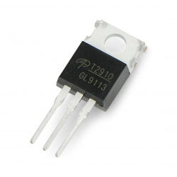 Transistor N-MOSFET T2910 100V / 21A - THT - TO220